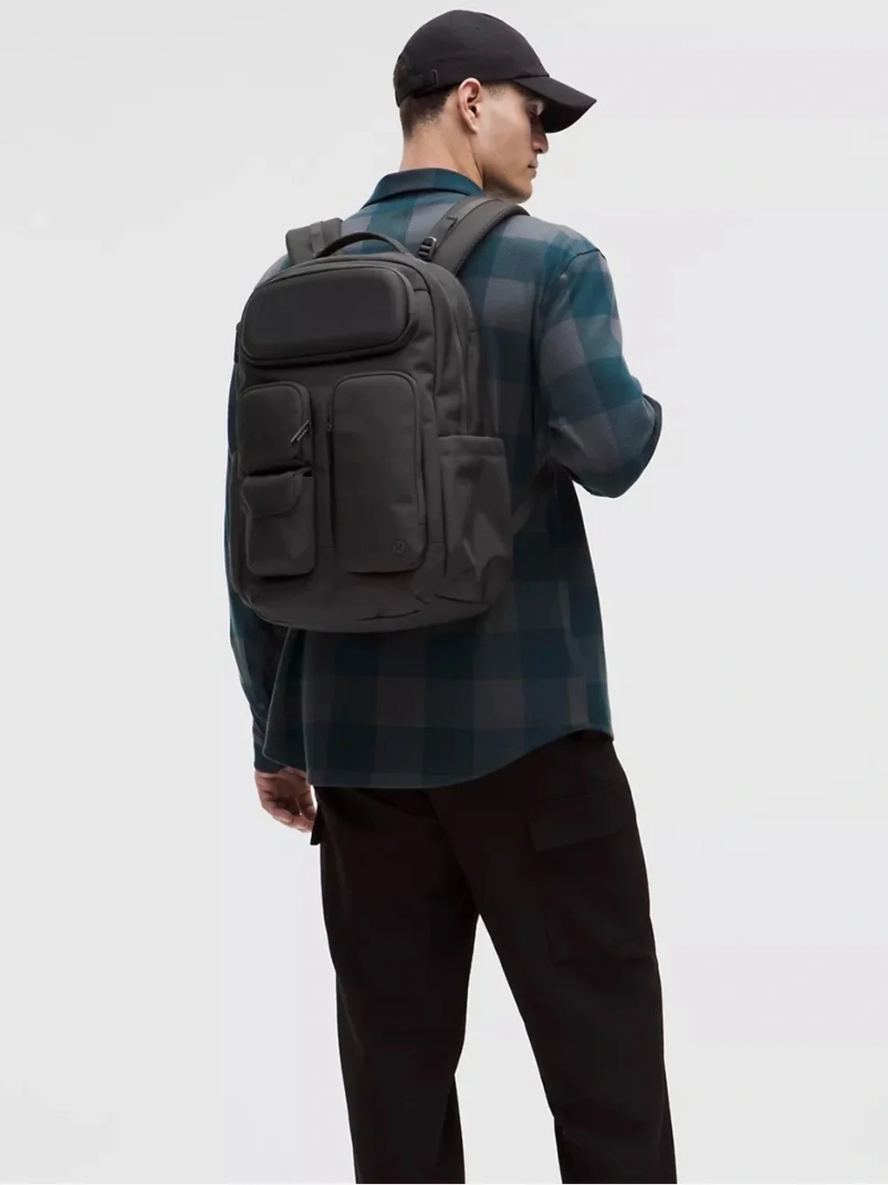 Lululemon Black Men's Utility Backpack - Versatile Everyday Carry